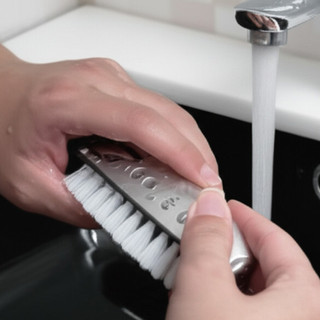 Bàn Chải Vệ Sinh Thực Phẩm Rửa Nhà Bếp Trái Cây Rau Củ Quả Khoai Tây Crayfish Cua Bàn Chải Nylon Bàn Chải Đa Năng S4IL