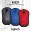 Chuột Không Dây Logitech M221 - Click silent - Thiết kế nhỏ gọn - Tiết kiệm pin - Phù hợp văn phòng học tập