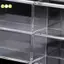 Màn hình Acrylic có thể gập lại với hộp trưng bày 8 khe cắm cho ô tô đồ chơi đúc khuôn đứng trên văn phòng tại nhà Đẹp