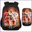 SQ11 Soccer Star Messi School Bag Cristiano Ronaldo Phim Hoạt Hình Ba Lô Hộp Đựng Bút Chì Bộ 2 Món Học Sinh Mẫu Giáo Bé Trai