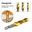 6 Máy khoan lục giác bằng thép tốc độ cao M3-M10