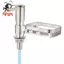 Hộp Đựng Xà Phòng Cho Bồn Rửa Nhà Bếp, Tích Hợp Máy Bơm Xà Phòng Có Giá Đỡ Bọt Biển, Dưới Quầy Đầu Bơm ABS Bạc
