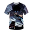 Áo thun đơn giản khô nhanh Unisex Áo thun Solo Leveling Tee, Áo kiểu Harajuku để mặc thường ngày
