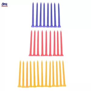 XOITOP 30 Cái / Pa Nhựa Golf Tee Nhiều Màu 8.3CM Nhựa Golf Tee Phụ Kiện VN