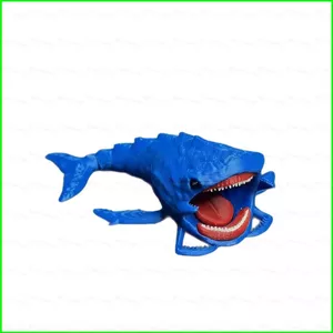 HT3 3D In Hình Sea Eater Monster Model Maya Brood Stick Man Subnautica Biển Sâu Khổng Lồ Đồ Chơi Trang Trí TH3