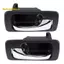 Tay nắm cửa nội thất ô tô Phía trước bên trong LH cho Accord Sedan 1990-1993 72620-SM4-003 72660-SM4-003