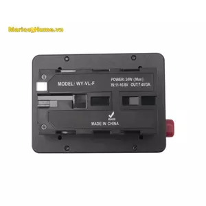 Pin V Mount V-Lock sang NP-F F550 F570 F750 F970 Tấm chuyển đổi pin D-Tap cho màn hình đèn LED V-Mount