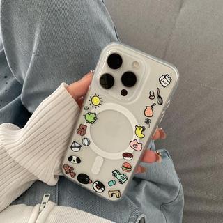 ins từ hút graffiti cho trường hợp iPhone 1516 12iPhone1314promax dễ thương