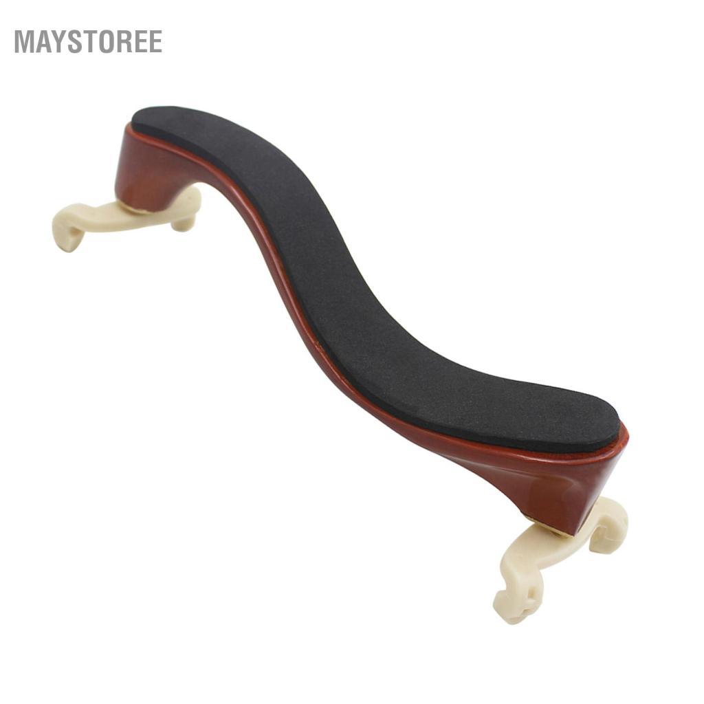 Maystoree Bộ phận tựa vai đàn violon Phụ kiện gỗ có đệm mềm cho kích thước 4/4 3/4