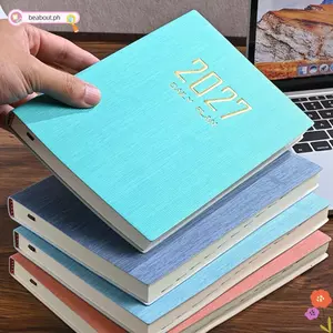 BEABOUT Sách chương trình nghị sự 2027, với Lịch A5 Sách hẹn, Nhật ký bỏ túi Mini Người lập kế hoạch hàng tuần Đồ dùng văn phòng trường học