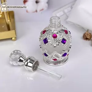 Cheenm 1Pc 15ML Dubai Phong Cách Bảo Quản Chai Thủy Tinh Có Thể Đổ Lại Chai Nước Hoa Đặc Biệt Chia Chai Trống VN