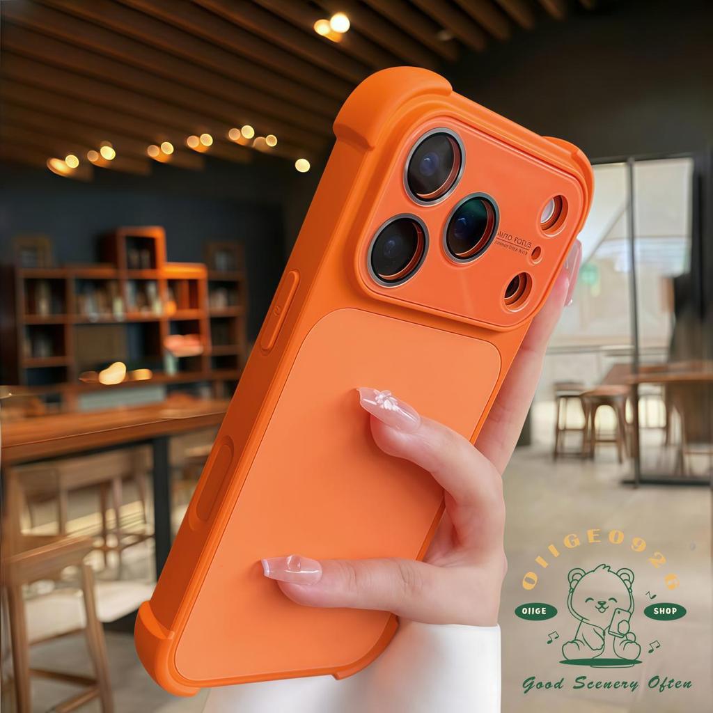 【 Ốp lưng iPhone17 】 Vỏ điện thoại tẩy tế bào chết lỏng bốn góc chống rơi iPhone17 Pro Max 16 15 14 13 cho vỏ iPhone Vỏ mềm silicon TPU chống sốc