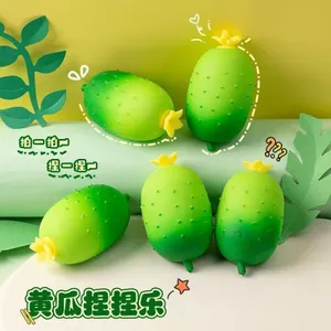 Mô Phỏng Cucumber Pinch Âm Nhạc Sáng Tạo Trái Cây Rau Lỗ Thông Hơi Bóng Văn Phòng Tricky Giải Nén Tiện Dụng Dụng Cụ Trẻ Em Đồ Chơi Nhỏ 5.8
