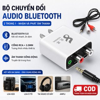 Bộ Thu Bluetooth 5.3 YOSHENG Hi-Fi, Nghe Nhạc Không Dây Qua Bluetooth & USB, Âm Thanh Sống Động