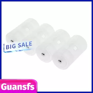 Guansfs Bộ chuyển đổi 4 gói chuyển đổi pin AA sang D của Guansfs cho hầu hết tất cả các loại pin trở nên ngăn nắp và bảo vệ