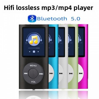 Máy nghe nhạc MP3 Bluetooth di động có màn hình Hỗ trợ máy nghe nhạc Thẻ TF Đài FM Ghi âm giọng nói cho học sinh Sách nhạc & âm thanh OPL5