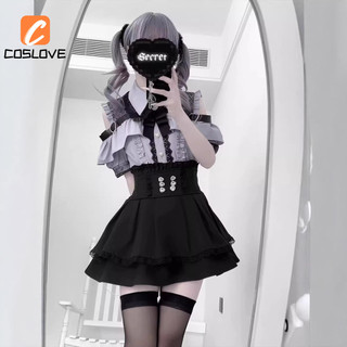 Ngọt Ngào Phong Cách Gothic Đầm Top & Váy Dễ Thương Hàng Ngày Trang Phục Cho Người Phụ Nữ Tay Ngắn Mùa Hè Hẹn Hò Trang Phục Thiết Kế Mới