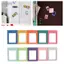 Guansfs Khung ảnh từ tính tủ lạnh guansfs 3 inch với nam châm mạnh Thiết kế kết dính tích hợp Chất liệu ABS Nhẹ và di động cho tủ lạnh Tủ hồ sơ