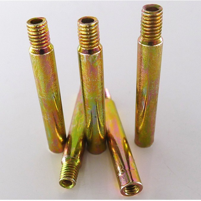 Khóa vít dài kết nối ren ngoài 5mm x ren trong 4mm, dài 35mm, kèm đai ốc và đinh