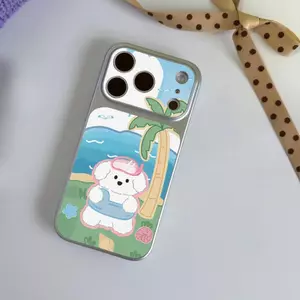 Sea Puppy cho trường hợp iPhone 17pro iPhone 16/15/14pro chống rơi
