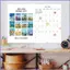 Lịch treo tường Công cụ lập kế hoạch lịch hàng tháng Công cụ lập kế hoạch thẩm mỹ có tầm nhìn rõ ràng Thiết kế ngộ nghĩnh cho mueadsyvn
