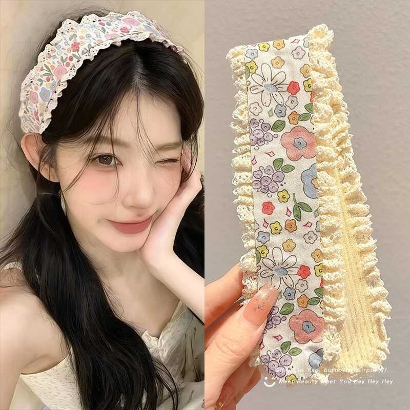Dán Đầu Hoa Pháp Velcro Cho Mặt Rửa Tóc