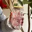 MAKY 500ml Nơ Nhựa Cốc Nước Mason Jar Hình Chai Nước Có Nắp Và Ống Hút Cho Cà Phê Đá Nước Uống Cốc Quà Tặng VN