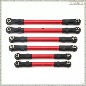 Thanh giằng kéo liên kết lái cho thanh kéo liên kết lái Thanh giằng cho Hoss / Slash / 4WD Đỏ
