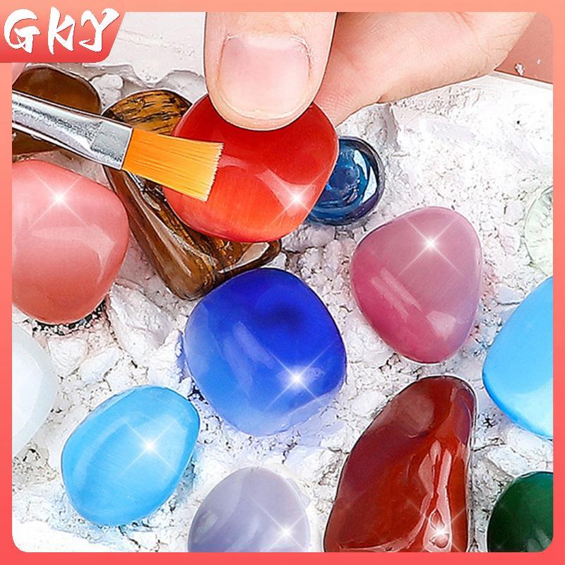 GKY 1 Bộ Đào Đá Quý Cho Kho Báu Khủng Long Hóa Thạch Khai Thác Kho Báu Hộp Mù Trẻ Em Khảo Cổ Học Khai quật Đồ Chơi GKY