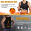 Áo vest không tay nam định hình cơ thể, hỗ trợ giảm mỡ bụng