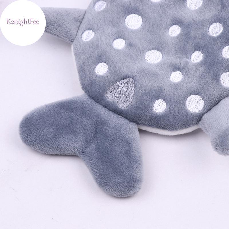 K2nightFee Hoạt Hình Dễ Thương Sang Trọng Cá Mập Tiền Xu Sang Trọng Ví Động Vật Dành Cho Nữ Trẻ Em Dây Kéo Túi Đựng Tiền Xu VN