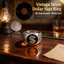 Nhẫn Nam - Vintage Bạc Dollar Sign Oil-Drip Men - Retro Họa Tiết Lưới Đa Năng Nhẫn Hàng Ngày