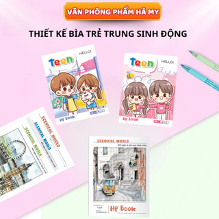 COMBO 10 QUYỂN VỞ HỌC SINH 96 TRANG A5 – 4 Ô LY CHUẨN