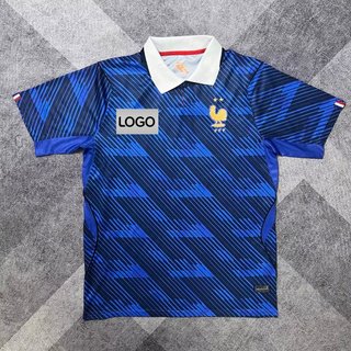 2026-27 Pháp Sân Nhà Jersey Fan Phiên Bản Tùy Chỉnh Tên Số Miếng Dán AAA + S-4XL Chất Lượng Cao Cấp Thoáng Khí Nhanh Khô Độ Ẩm Áo Sơ Mi Bóng Đá Nam Trưởng Thành Đồng Phục Bóng Đá