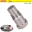Cảm biến xúc tác oxy CORALTIDE, Bộ chuyển đổi cảm biến oxy Mini bạc, Kích thước ren chất lượng cao M18 × 1.5 Lắp ống nối dài bằng thép không gỉ cho phụ kiện ô tô