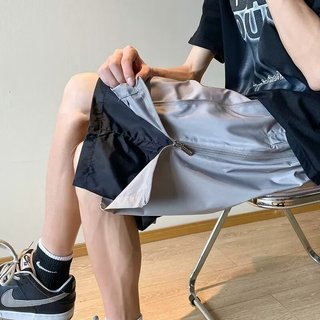 Quần short thể thao nam GKSSS phong cách Mỹ cao cấp hai mảnh để mặc thường ngày