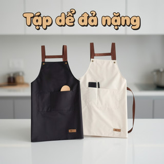 Tạp dề chống thấm nước Tạp dề nhà bếp PVC Có thể điều chỉnh Nấu nướng BBQ Nhà hàng Sử dụng tại nhà Unisex