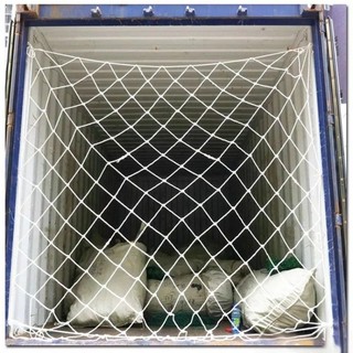 Lưới chắn container, lưới bảo vệ hàng hóa, chắn trước cửa thùng xe tải, lưới chùm hàng (2.4m x 2.6m)