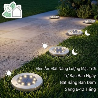 Đèn sân vườn năng lượng mặt trời Trang trí ngoài trời Đèn cảnh quan Trắng ấm áp Chống nước Bãi cỏ lối đi