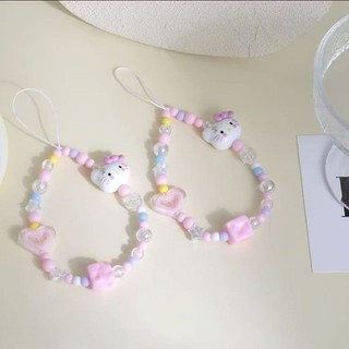 Đối với tất cả các mô hình điện thoại di động CCD Camera cách nhiệt Cup Bracelet Dễ thương KT Cartoon Couple Dây tay