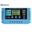Bộ điều khiển sạc năng lượng mặt trời 30A 20A 10A 12V 24V Bảng điều khiển năng lượng mặt trời tự động Bộ điều khiển LCD PV cho pin chì, USB kép đẹp