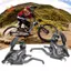 Bộ Derailleur và Sang Số Xe Đạp 21 Tốc Độ Derailleur và Bộ Cần Số Xe Đạp 21 Tốc Độ Cần Số Xe Đạp 3x7 Có Phanh