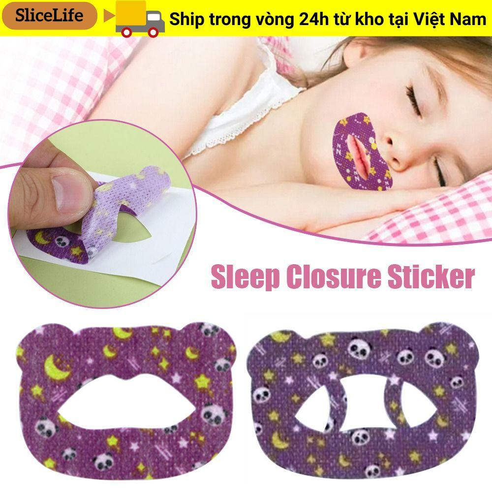 SLICELLIFE 30 Băng Dán Giảm Ngáy, Vải Không Dệt, Hỗ Trợ Ngủ Ngon, Chăm Sóc Sức Khỏe