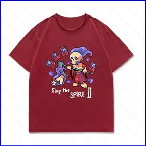 GN Slay the Spire 2 Necrobinder 220g cotton dày áo thun mùa hè Anime tay ngắn hàng đầu NG