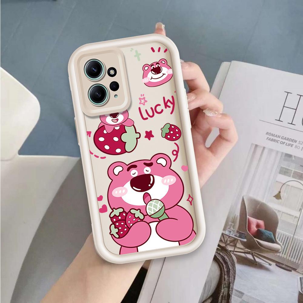 Ốp Lưng Cho Redmi Note 12 4G Hoạt Hình Silicon Cầm Tay Mềm Ốp lưng TPU Đồ Chơi Câu Chuyện Lotso Mắt Thiên Thần Ốp Lưng Chống Sốc