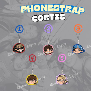 Dây treo điện thoại/phonestrap 2,5cm CORTIS mica acrylic |Martin Juhoon Keonho James Seonghyeon