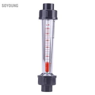 Soyoung Soyoung 100-1000L/H Chất Lỏng Nước Đồng Hồ Ống Nhựa Loại Rotameter Tức Thời LZS 15 Phao Đôi Ren Nữ Cổng Kết Nối Cho DN