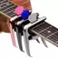 Toyuvn Toyuvn summina TC-02 Kẹp chỉnh dây đàn guitar đa chức năng Hợp kim kẽm có cầu chốt kéo Pick Slot 3 chiếc Pick cho đàn guitar điện acoustic Bass