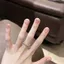 Móng Tay Tay Tay Da Báo In Hình Rắn Nhỏ Mắt Mèo Ngắn Pháp Có Thể Tháo Rời Làm Móng Tay Làm Trắng Miếng Dán Pháp Làm Móng Tay