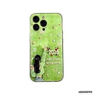 Ốp Điện Thoại Hoạt Hình Cử Chỉ Cô Gái Thích Hợp Cho iPhone 14promax 13promax 12promax 14 13 12 11 pro max 15 16 17 promax xr xs 16pro 15pro Ốp Silicon Chống Sốc